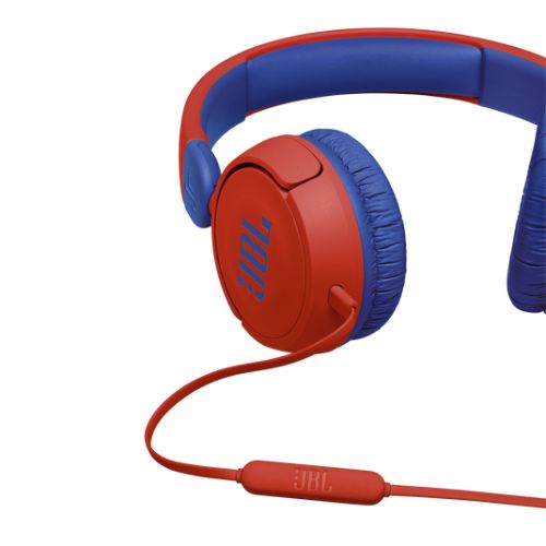 JBL Jr310 Wired Headphones - Red/Blue