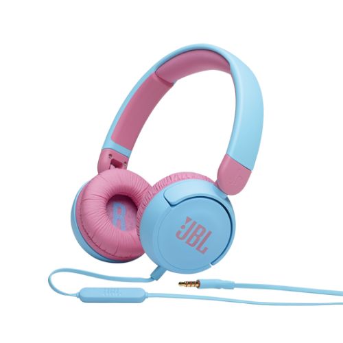 JBL Jr310 Wired Headphones - Blue/Pink