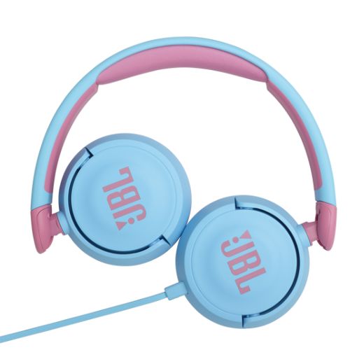 JBL Jr310 Wired Headphones - Blue/Pink
