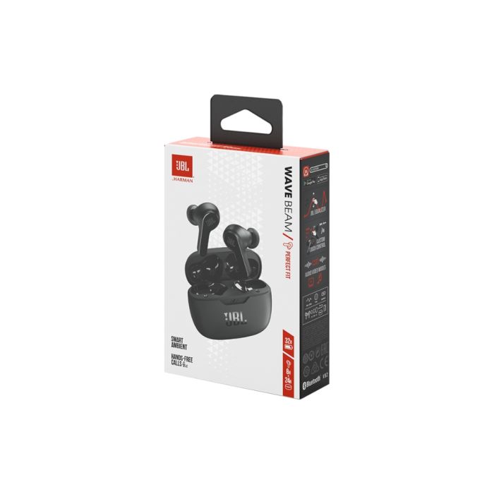 JBL WAVE BEAM Wireless Earphones - Black