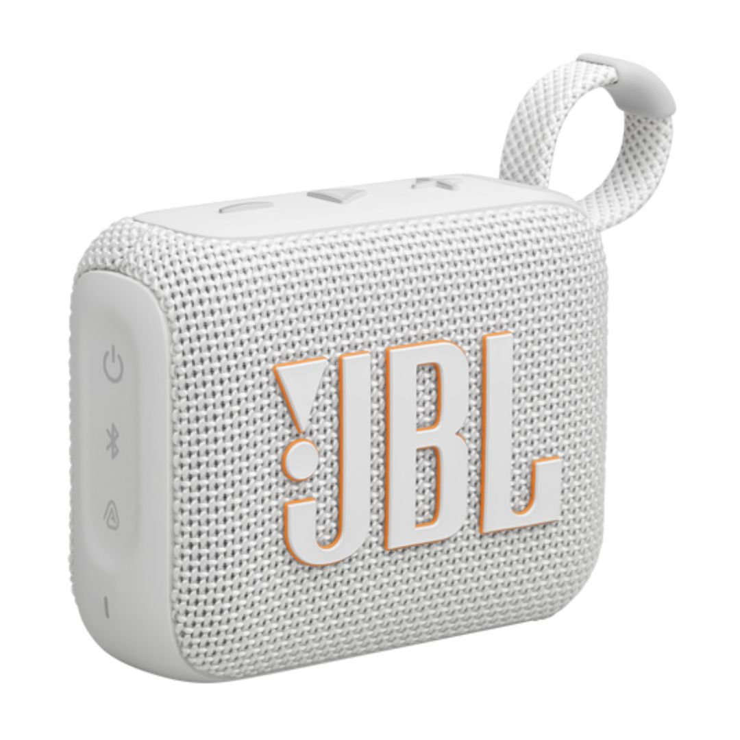 JBL Go4 Portable Bluetooth Speaker - White