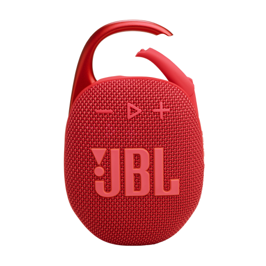 JBL Clip 5 Portable Bluetooth Speaker - Red