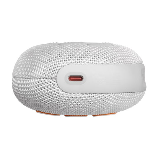 JBL Clip 5 Portable Bluetooth Speaker - White