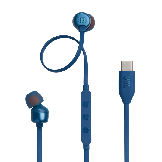 JBL Tune310c USB-C Earphones - Blue