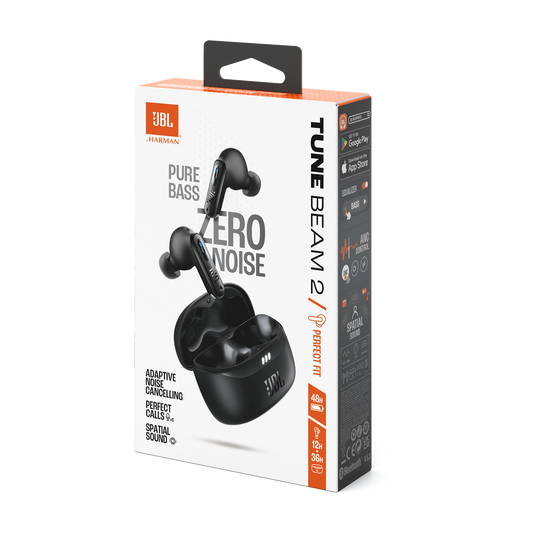 JBL Earphones Tune Beam 2 - Black