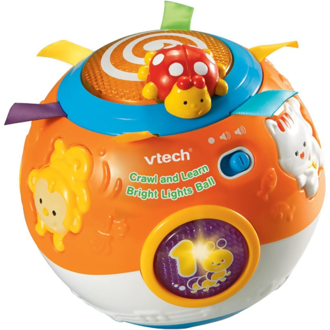 Vtech Crawl And Learn Bright Lights Ball - Orange 6-24m
