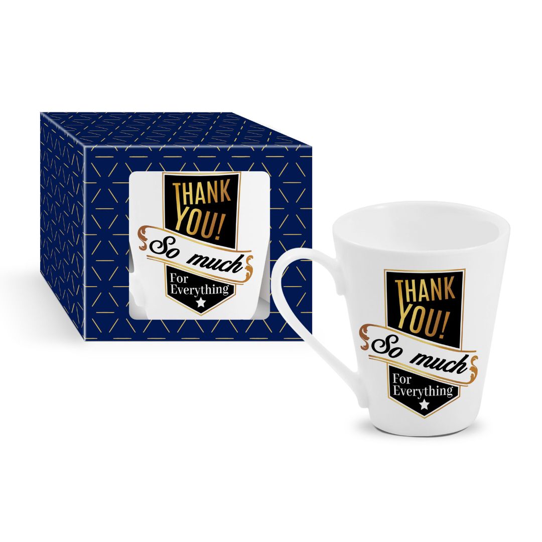 C.C.C. Slant NBC Mug 300ml - Thank You