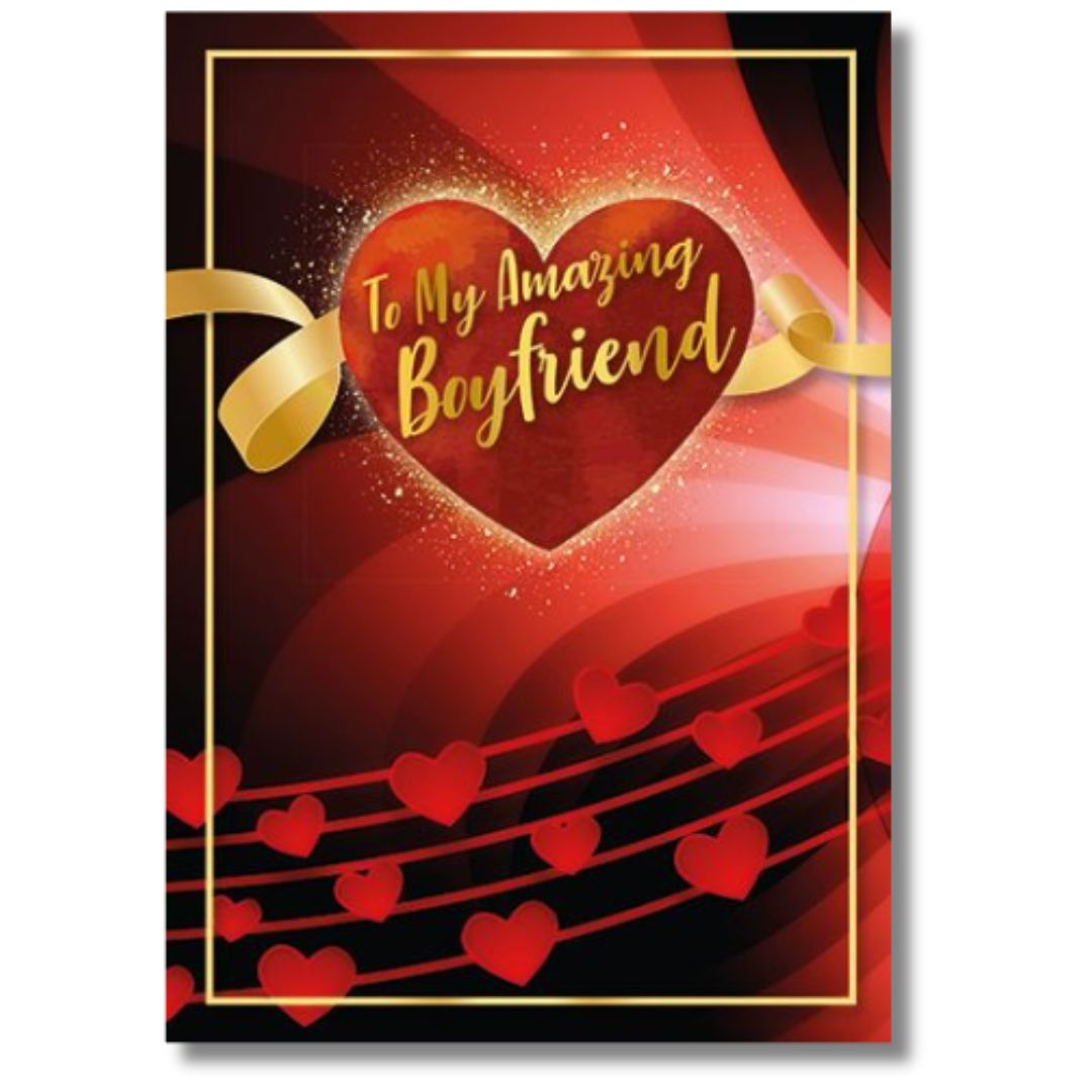 To My Amazing Boyfriend - Greeting Card - 2