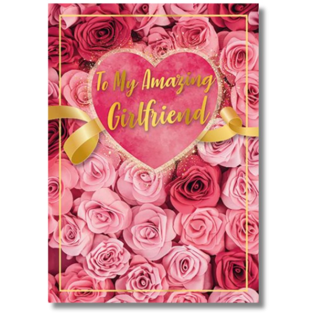 To My Amazing Girlfriend - Greeting Card - 1