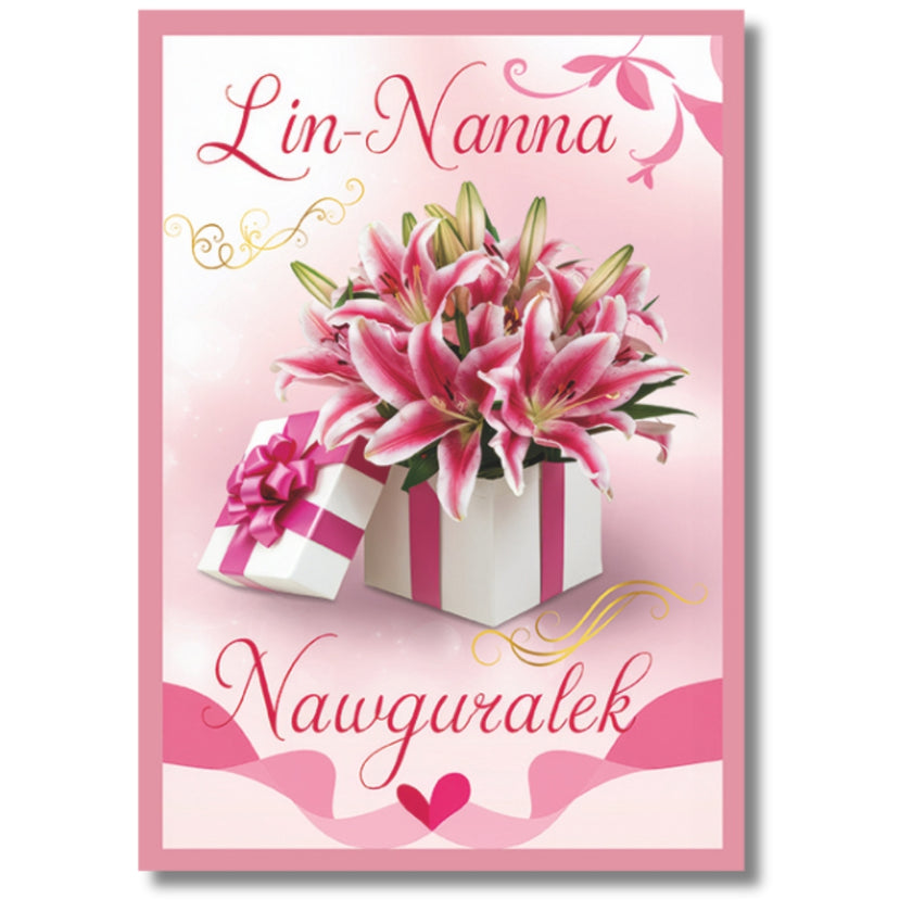 Lin-Nanna - Greeting Card