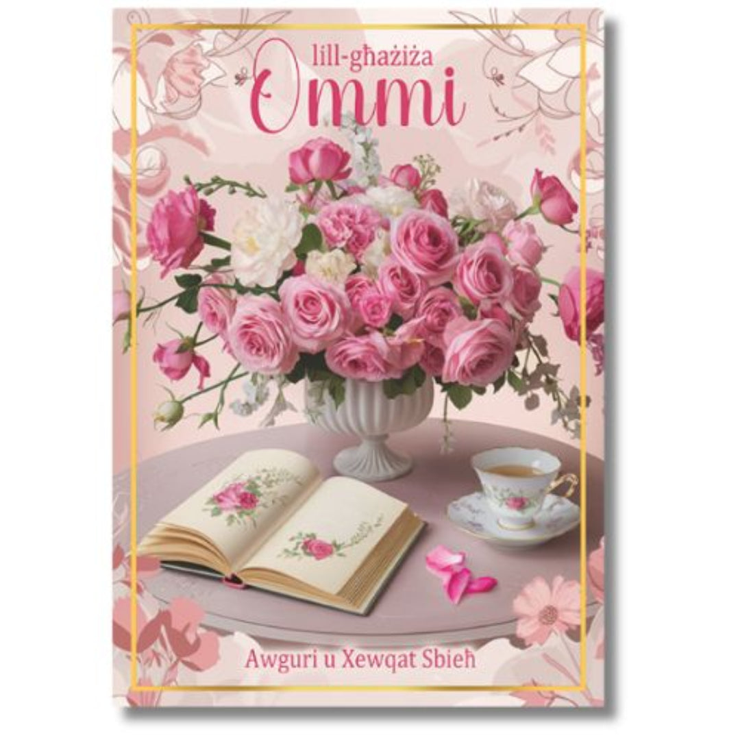 Lill-Ghaziza Ommi - Greeting Card