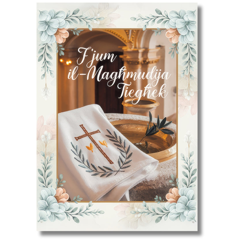 F'Jum Il-Maghmudija Tieghek - Greeting Card