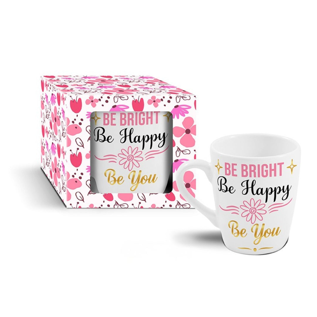 Barrel Mug 300ml - Be Bright