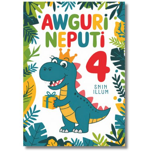 Awguri Neputi 4 - Greeting Card