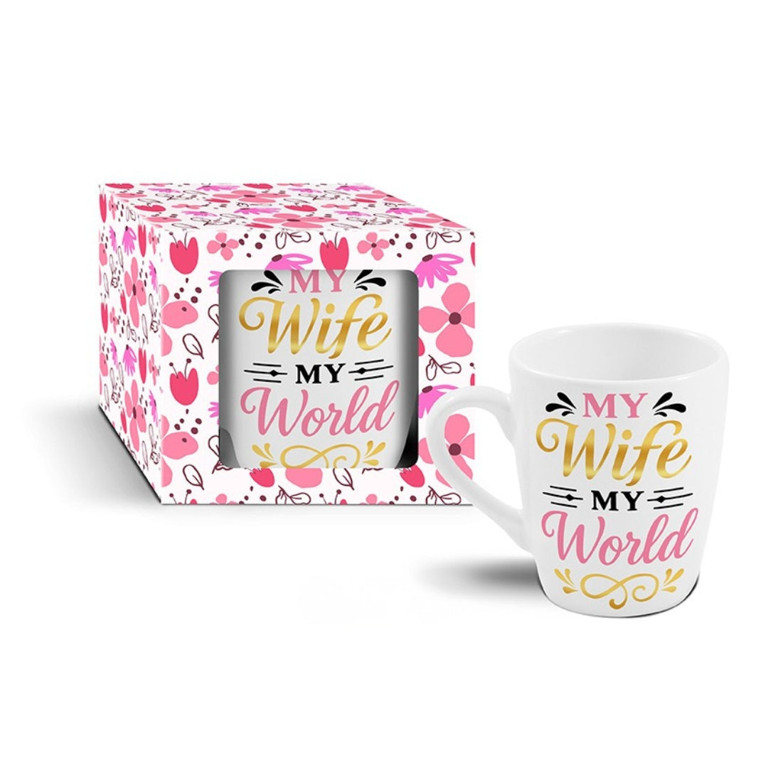 Barrel Mug 300ml - Wife