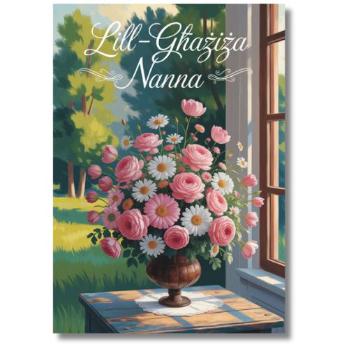 Lill-Ghaziza Nanna - Greeting Card