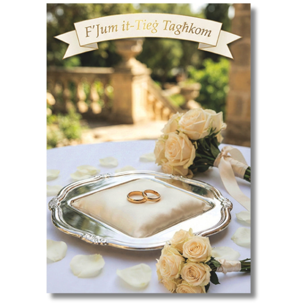 F'Jum It-Tieg Taghkom - Greeting Card