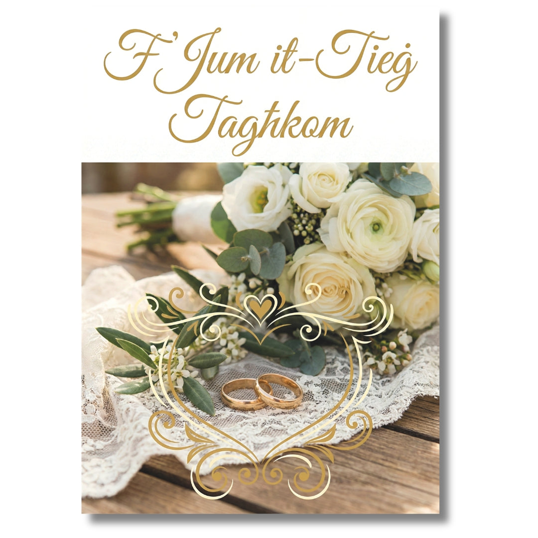 F'Jum It-Tieg Taghkom - Greeting Card