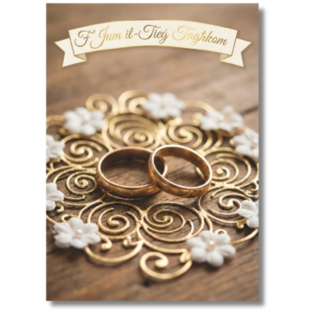 F Jum It-Tieg Taghkom - Greeting Card