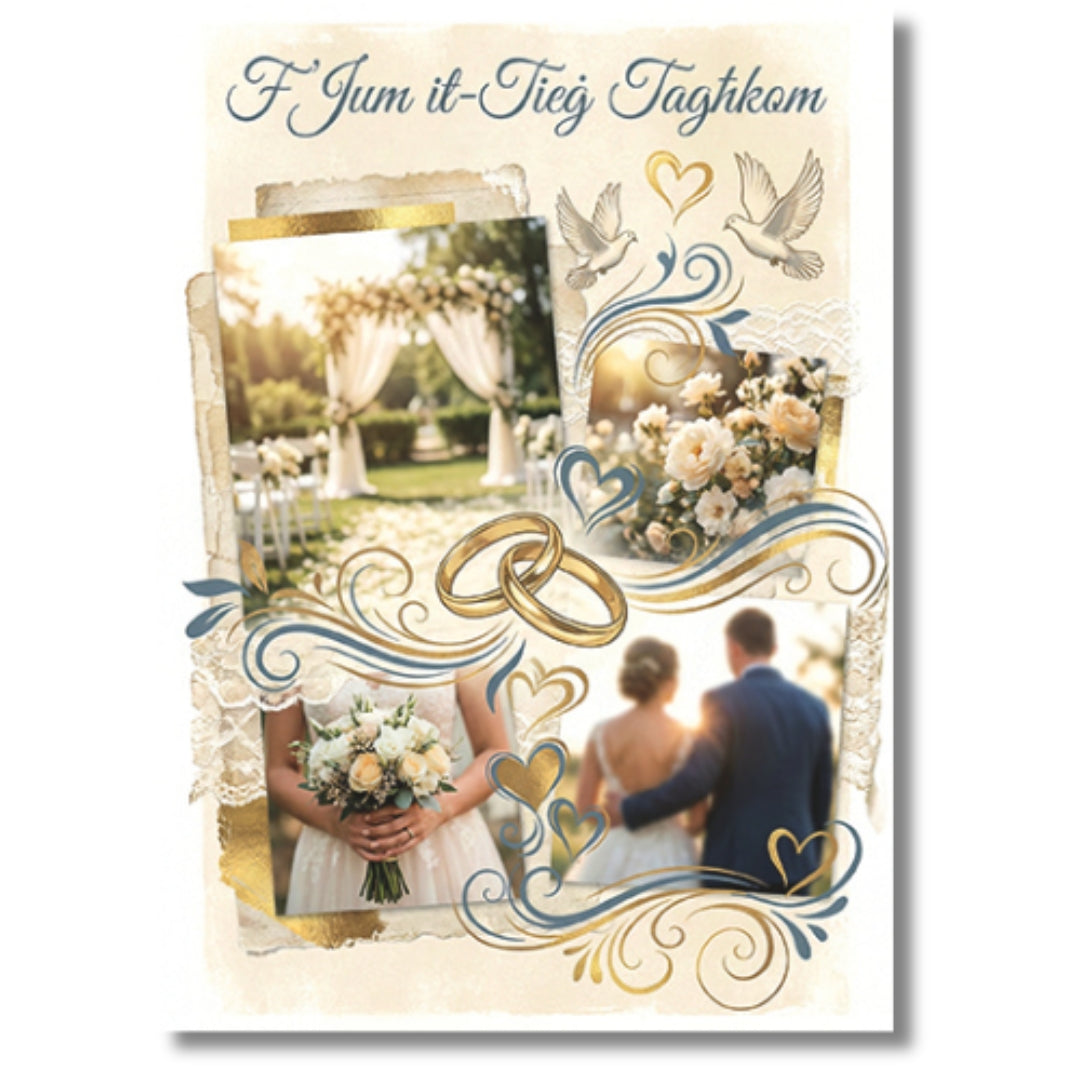 F'Jum It-Tieg Taghkom - Greeting Card