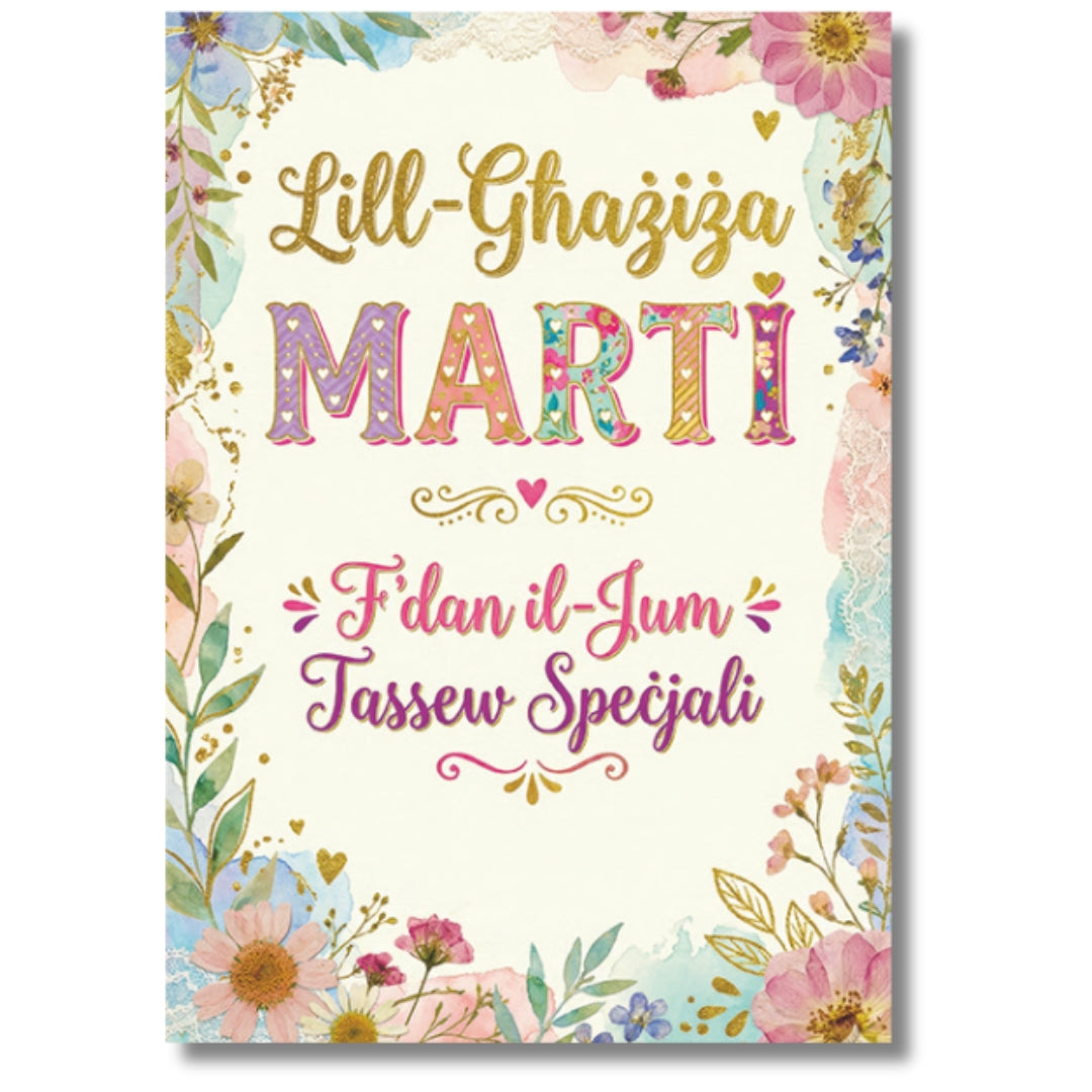 Lill-Ghaziza Marti - Greeting Card