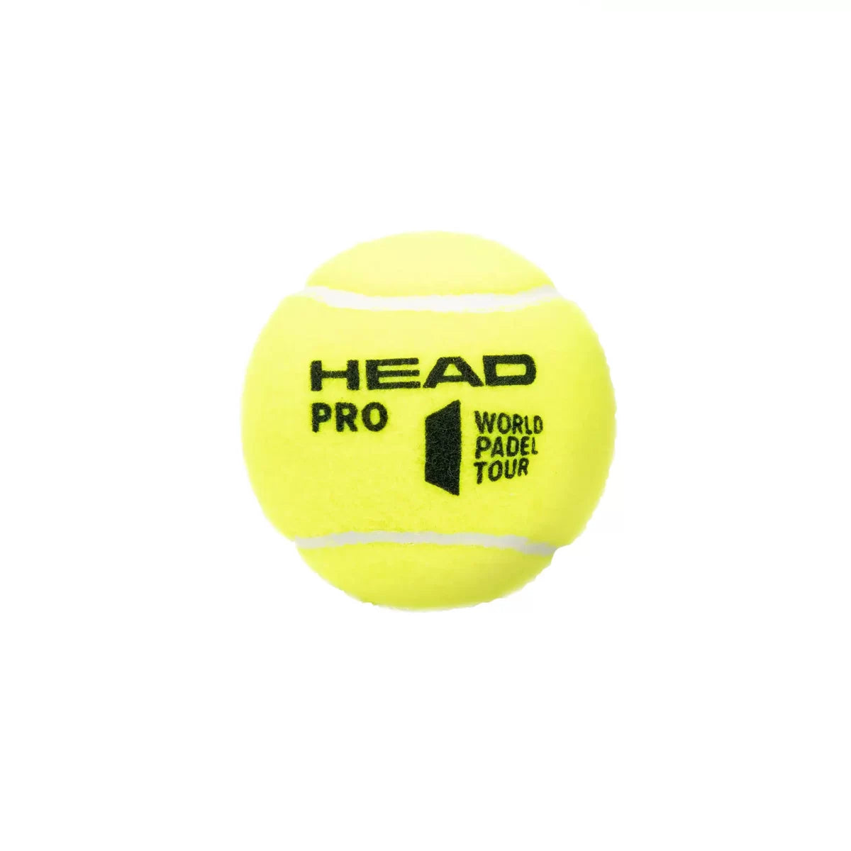 Head Padel Ball A Pack Of 3pcs - Padel Pro