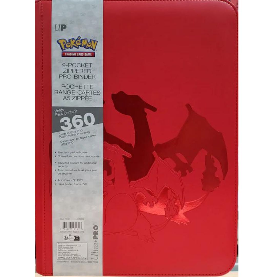 Pokemon Charizard Ultra Pro Portofolio Holds 360 Cards