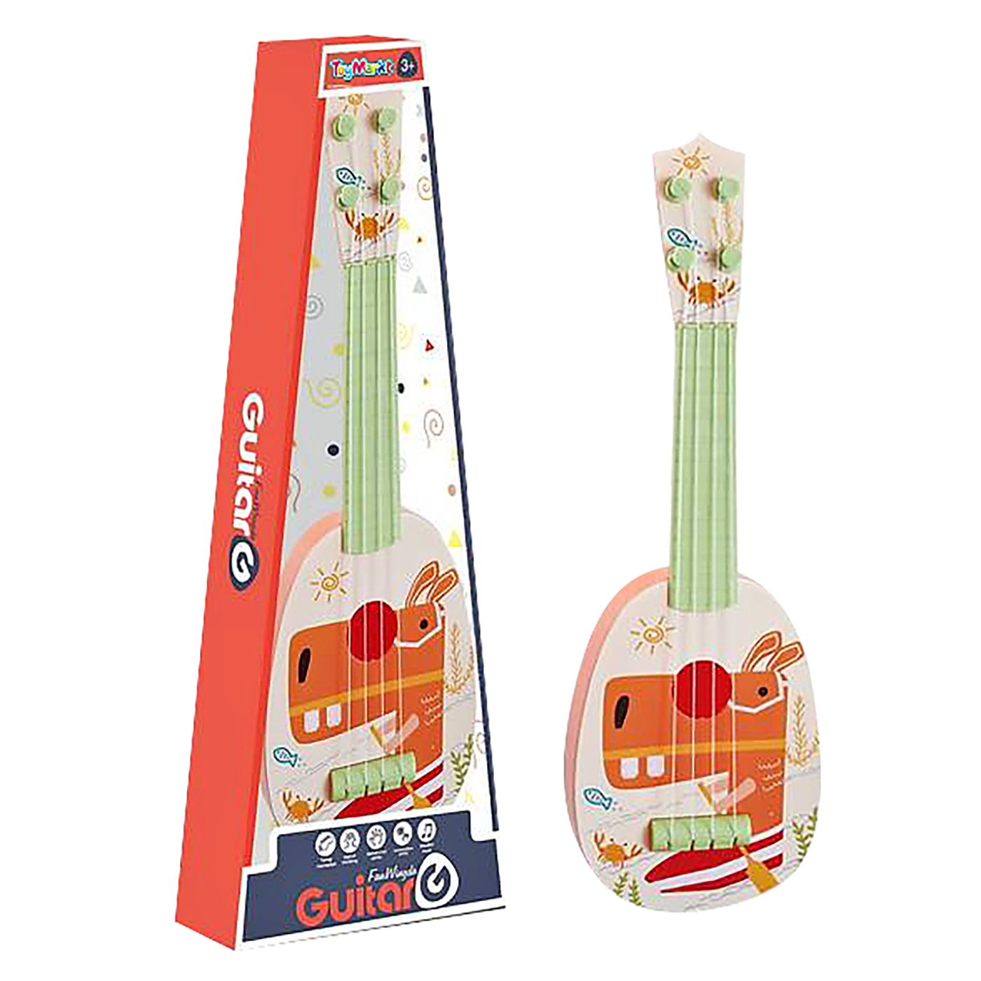 Toy Guitar 36cm +3y