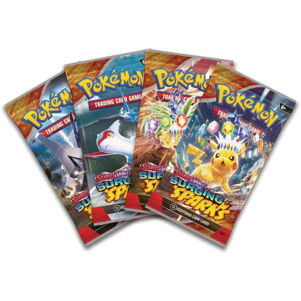 Pokemon Surging Sparks A Pack Of 10 Cards x 1pc Assortment