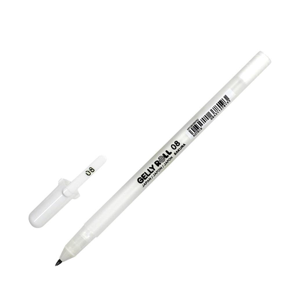 Gelly Roll White Pen 08