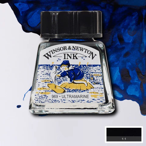 W & N Indian Ink - Various Colours - Purple