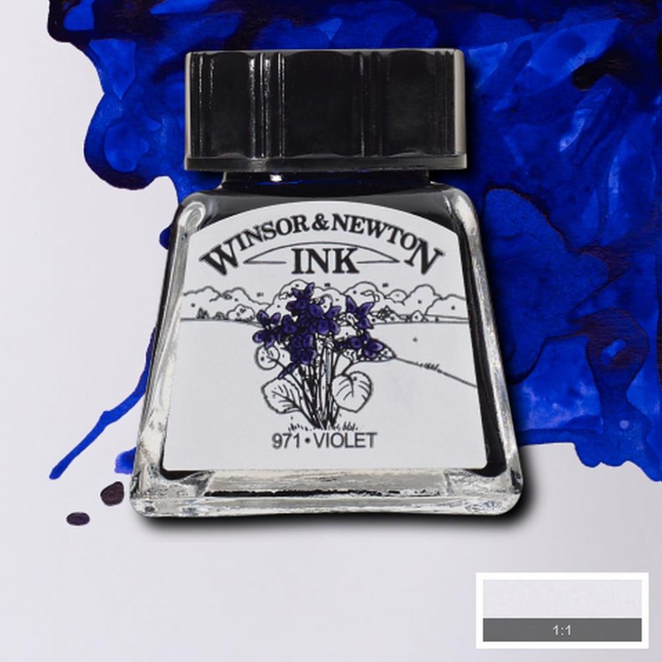 W & N Indian Ink - Various Colours - Purple