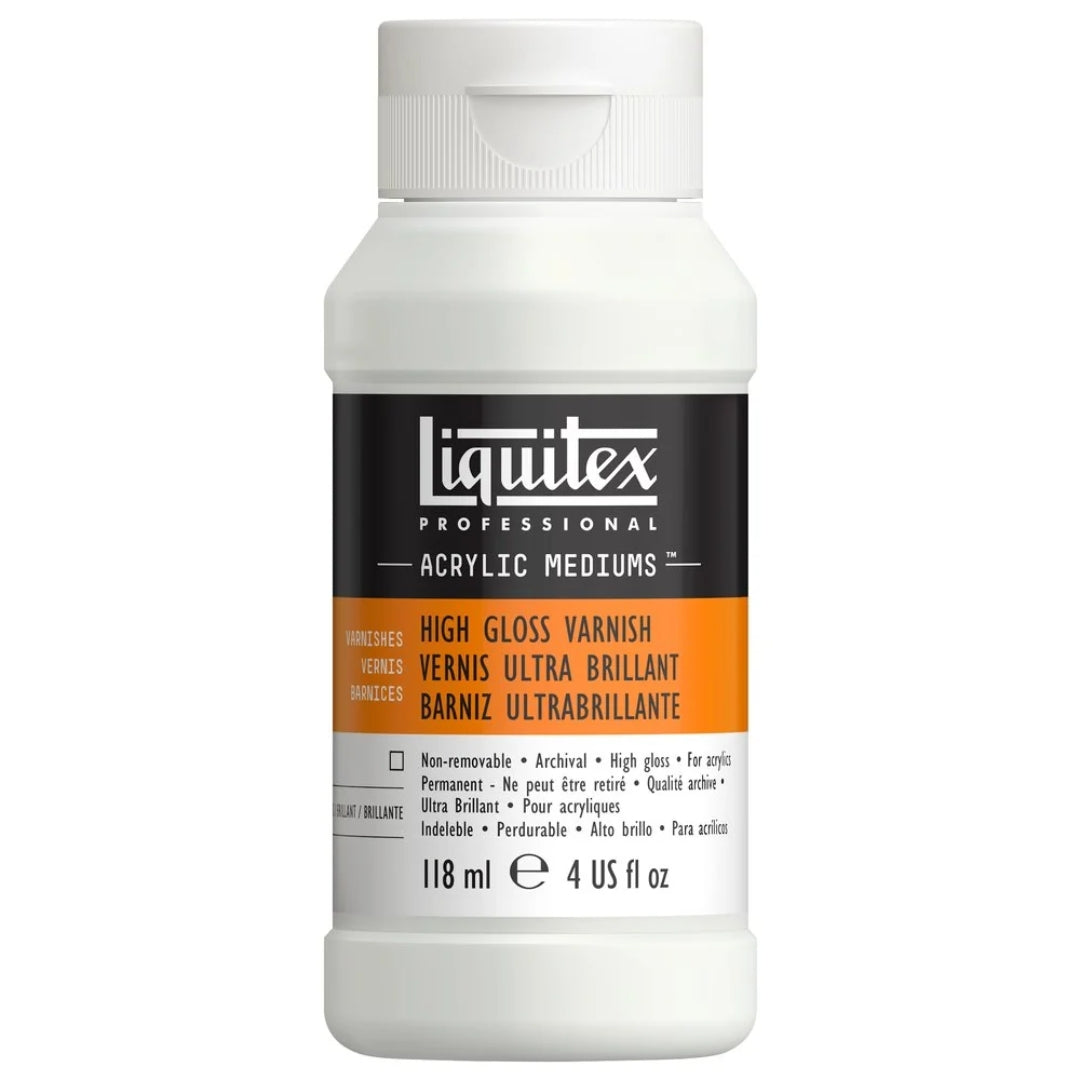 Liquitex Professional - Acrylic Mediums - High Gloss Varnish - 118ml