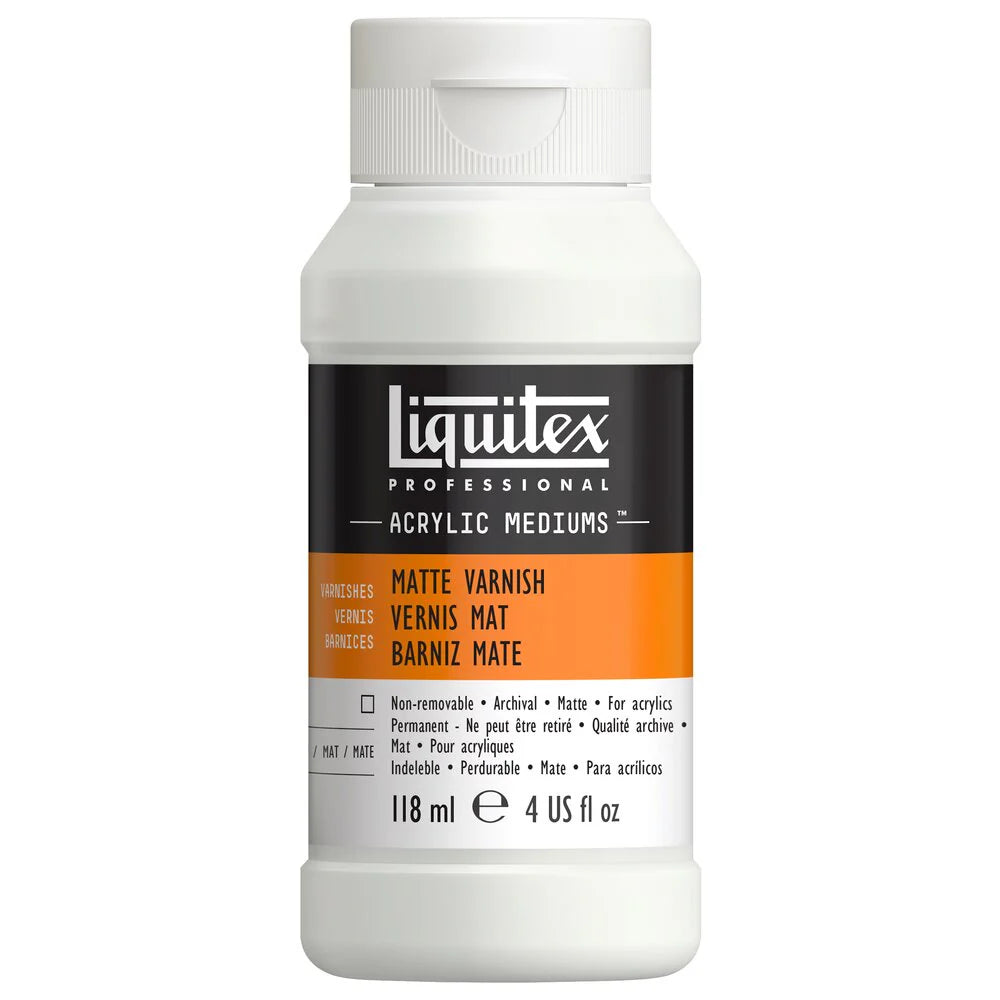 Liquitex Professional - Acrylic Mediums - Matte Varnish 118ml