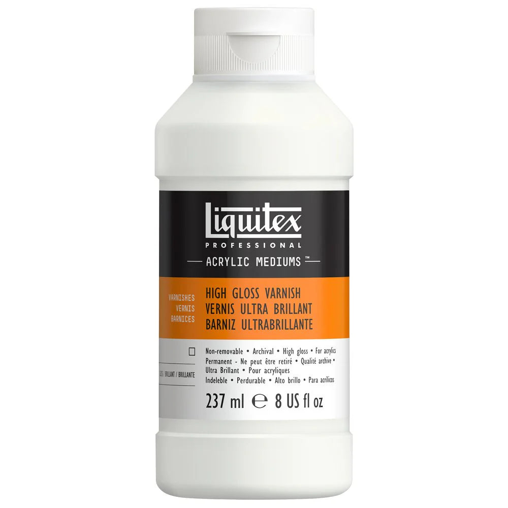 Liquitex Professional - Acrylic Mediums - High Gloss Varnish 237ml