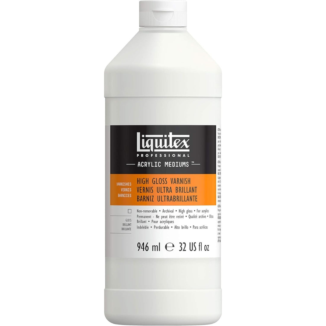 Liquitex Professional - Acrylic Mediums - High Gloss Varnish - 946ml