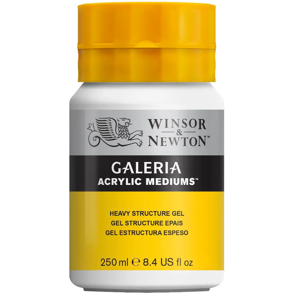 Winsor & Newton Galeria Acrylic Mediums - Heavy Structure Gel 250ml