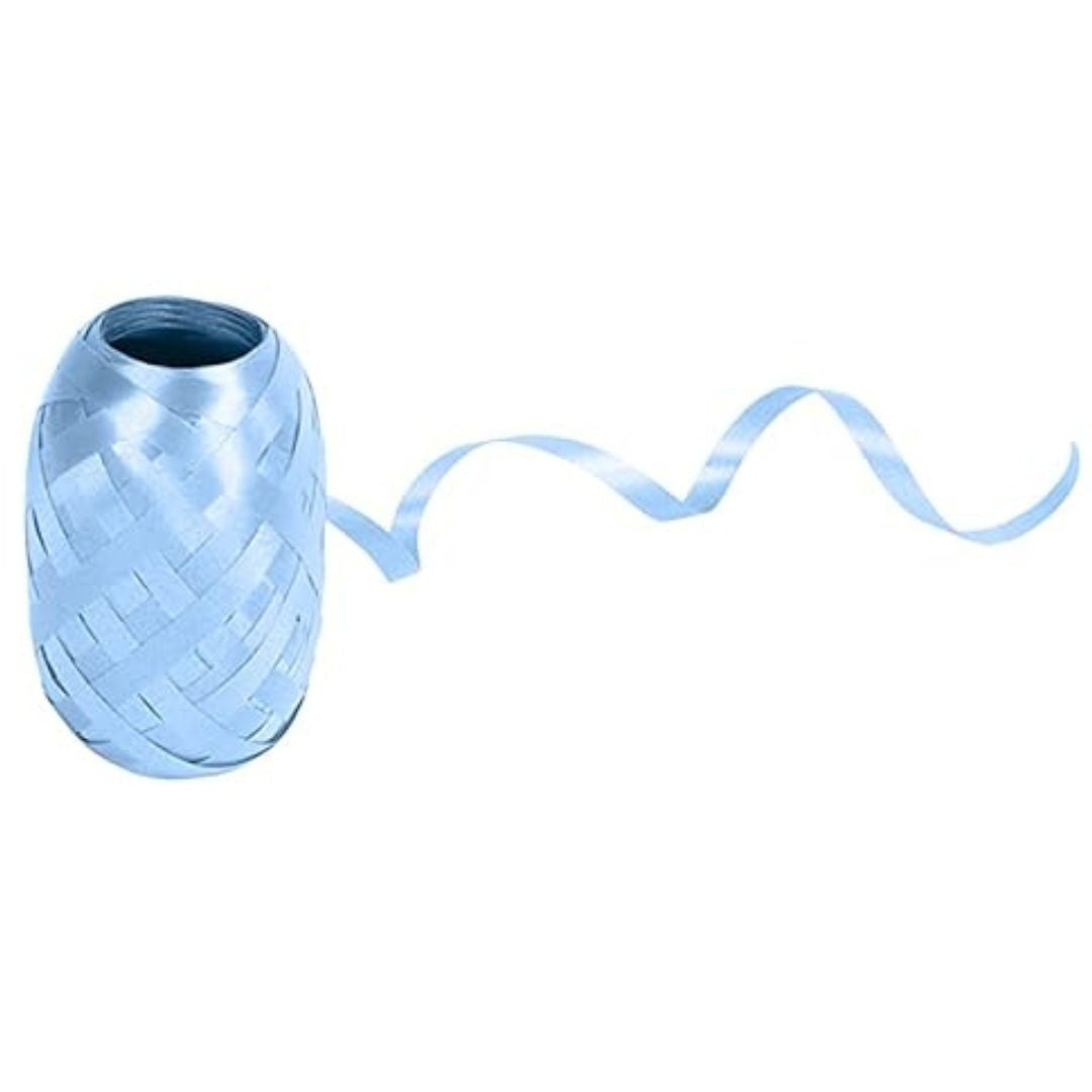 Ribbon Roll For Balloons And Gift Decoration 20m - Baby Blue