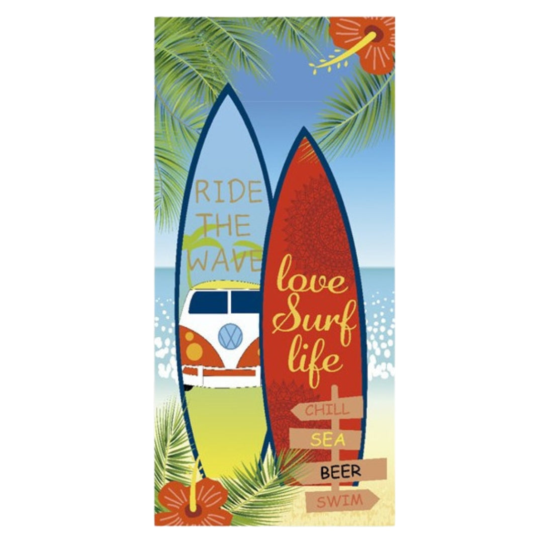 Carla World Beach Towel 170 x 80cm - Various Design
