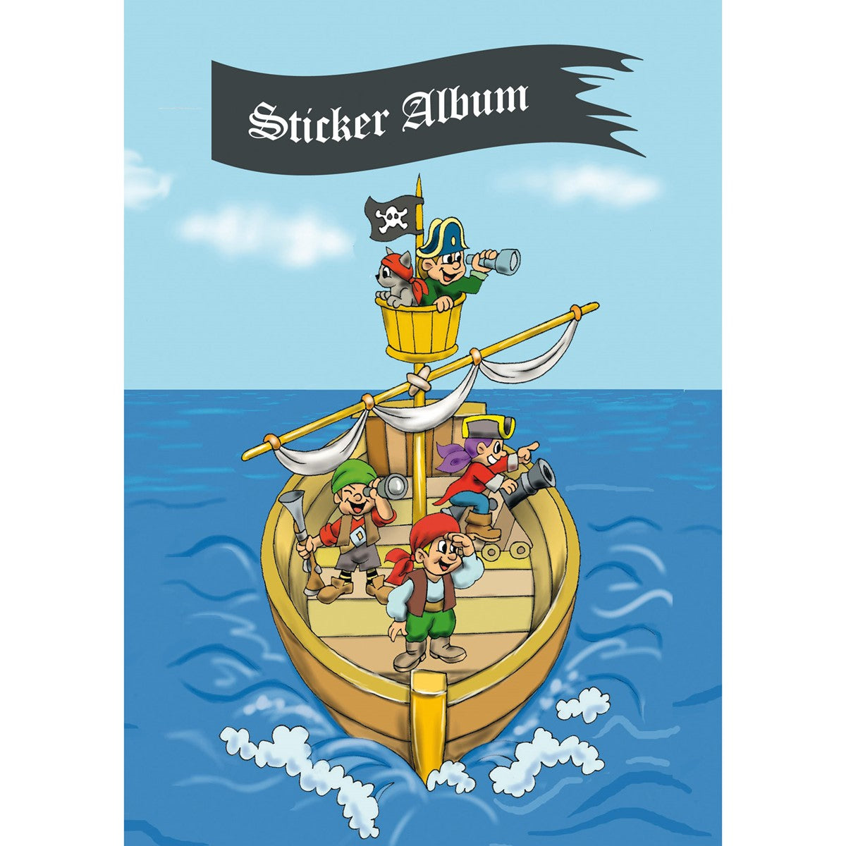 A5 Herma Sticker Album Pirat Adventure