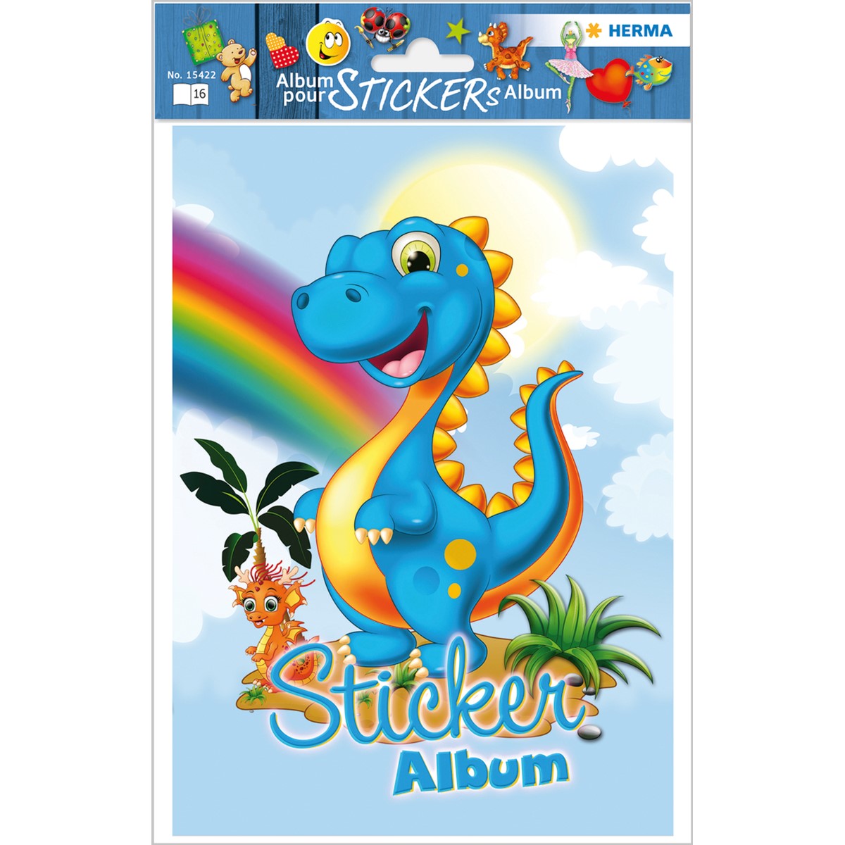 A5 Herma Sticker Album Dinos
