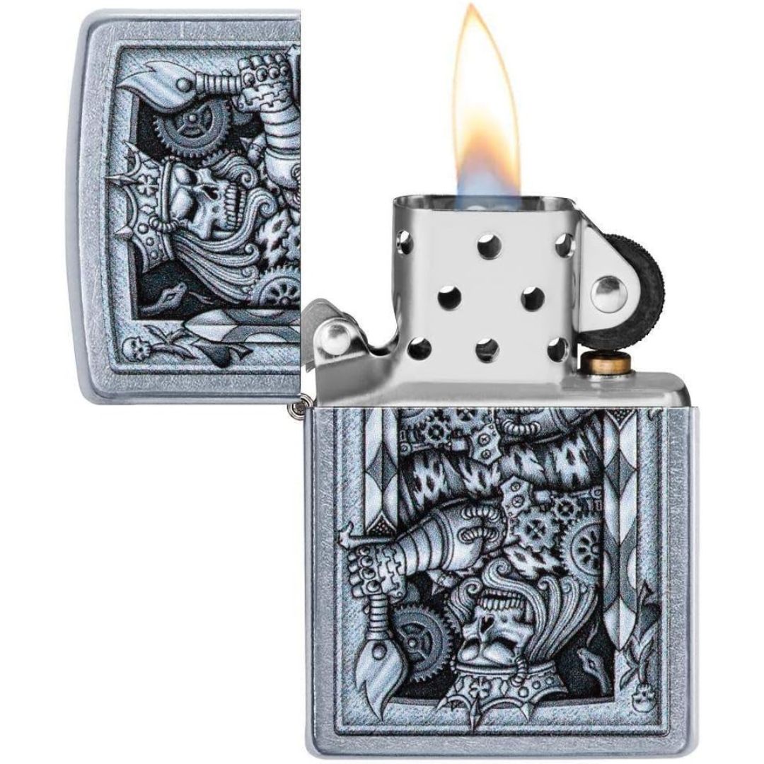 Zippo 29877 Steampunk King Spade