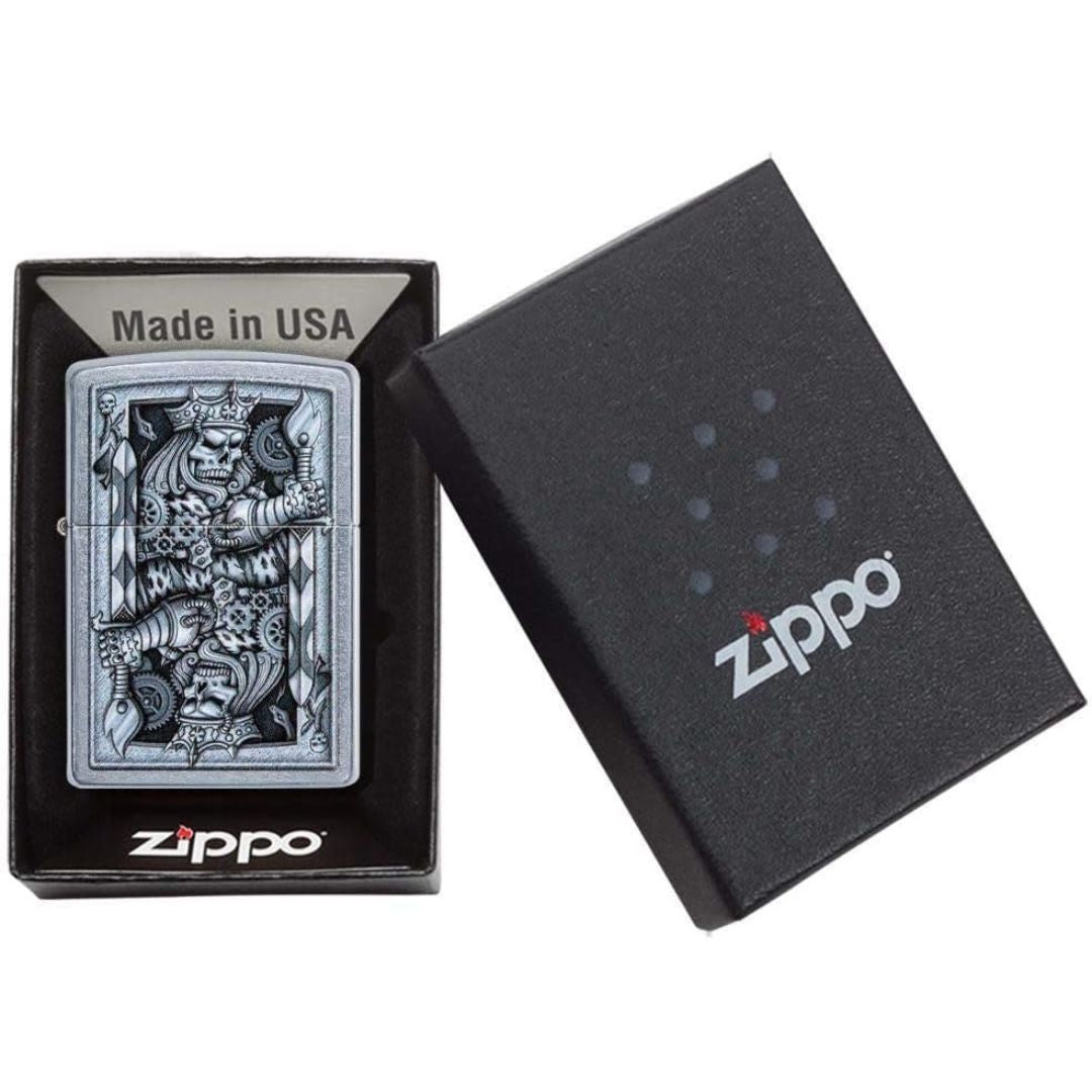 Zippo 29877 Steampunk King Spade