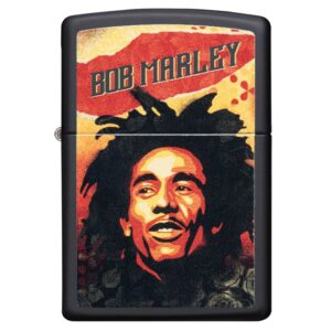 Zippo Black Matte Bob Marley