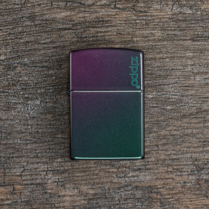 Zippo 49146zl Classic Iridescent Zippo Logo