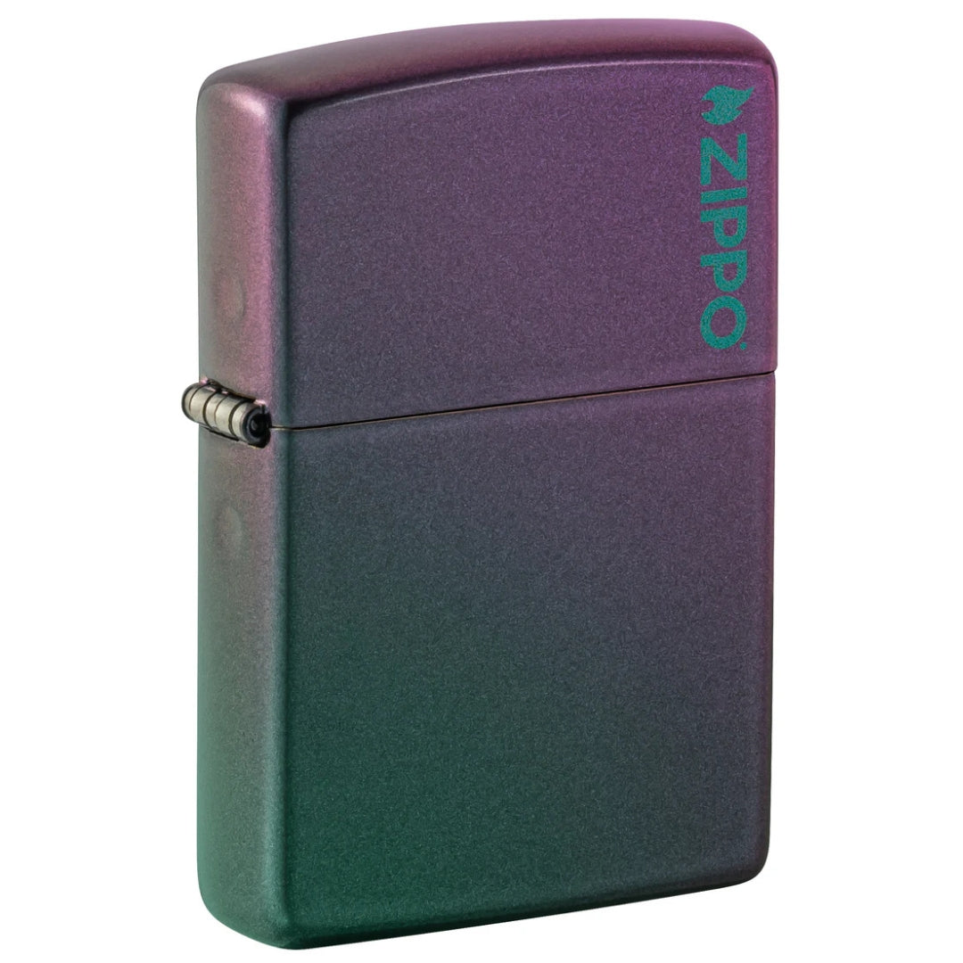 Zippo 49146zl Classic Iridescent Zippo Logo