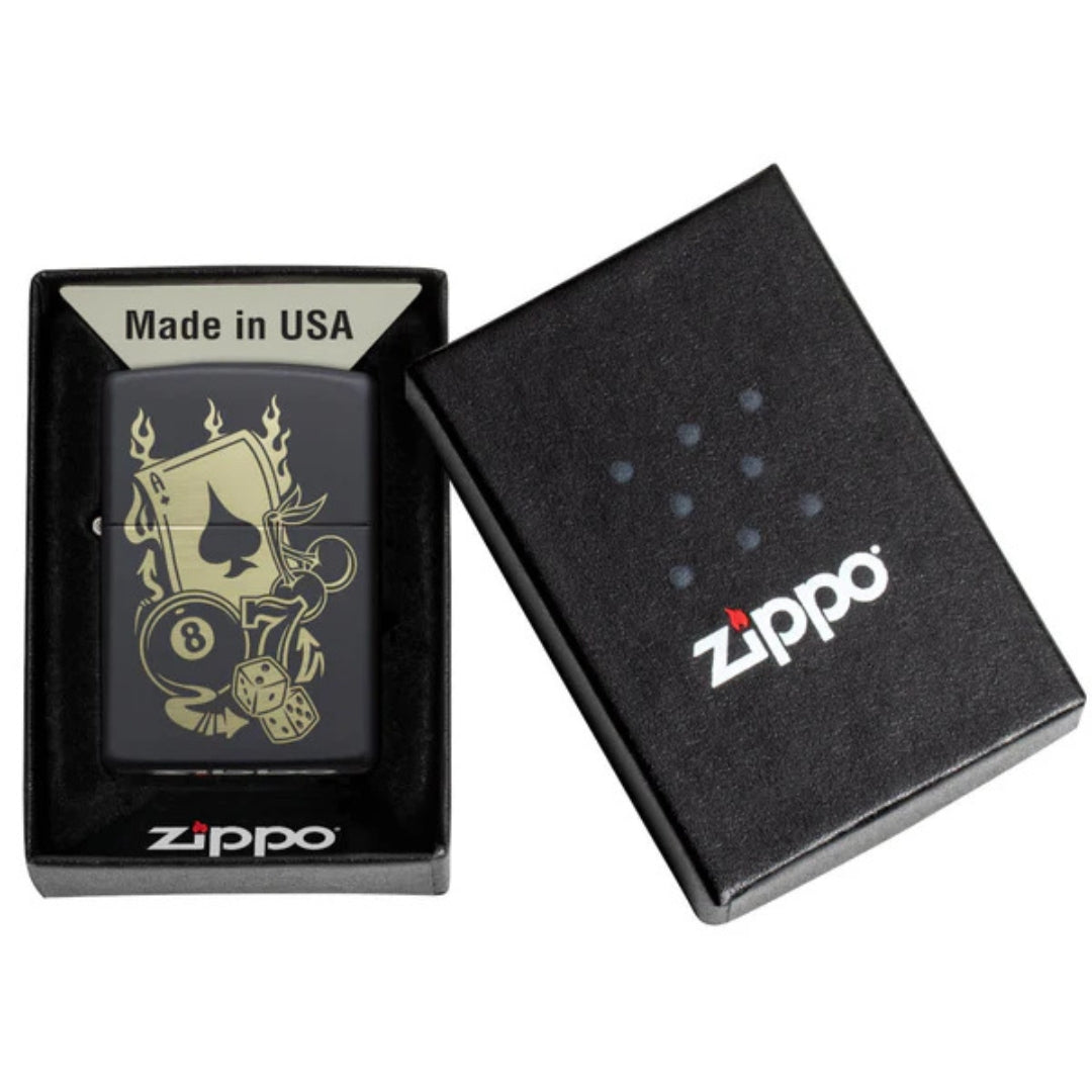 Zippo 49257 Gambling Design