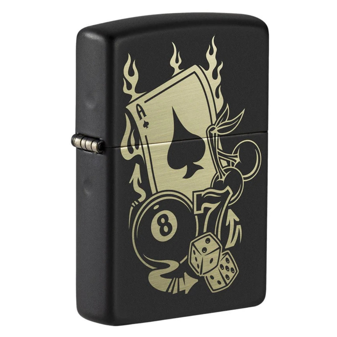 Zippo 49257 Gambling Design