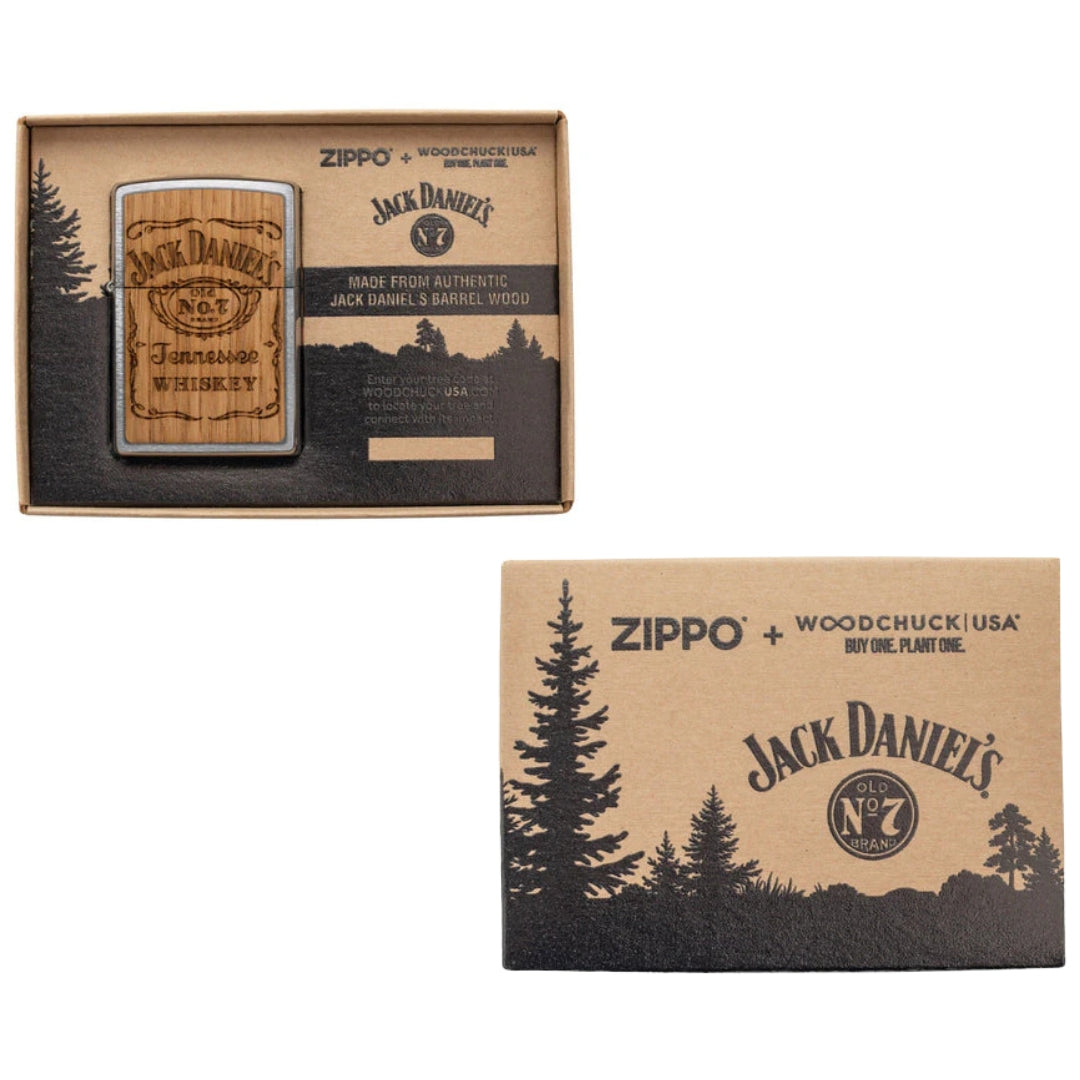 Zippo 48392 Jack Daniels Woodchuck