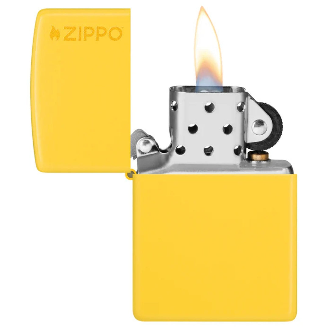 Zippo 46019zl Classic Sunflower Zippo Logo